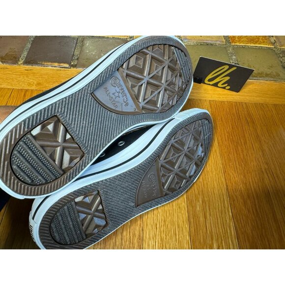 Women’s 7 Converse Chuck Taylor All Star Low Double Tongue Shoes 530236f - Picture 8 of 9